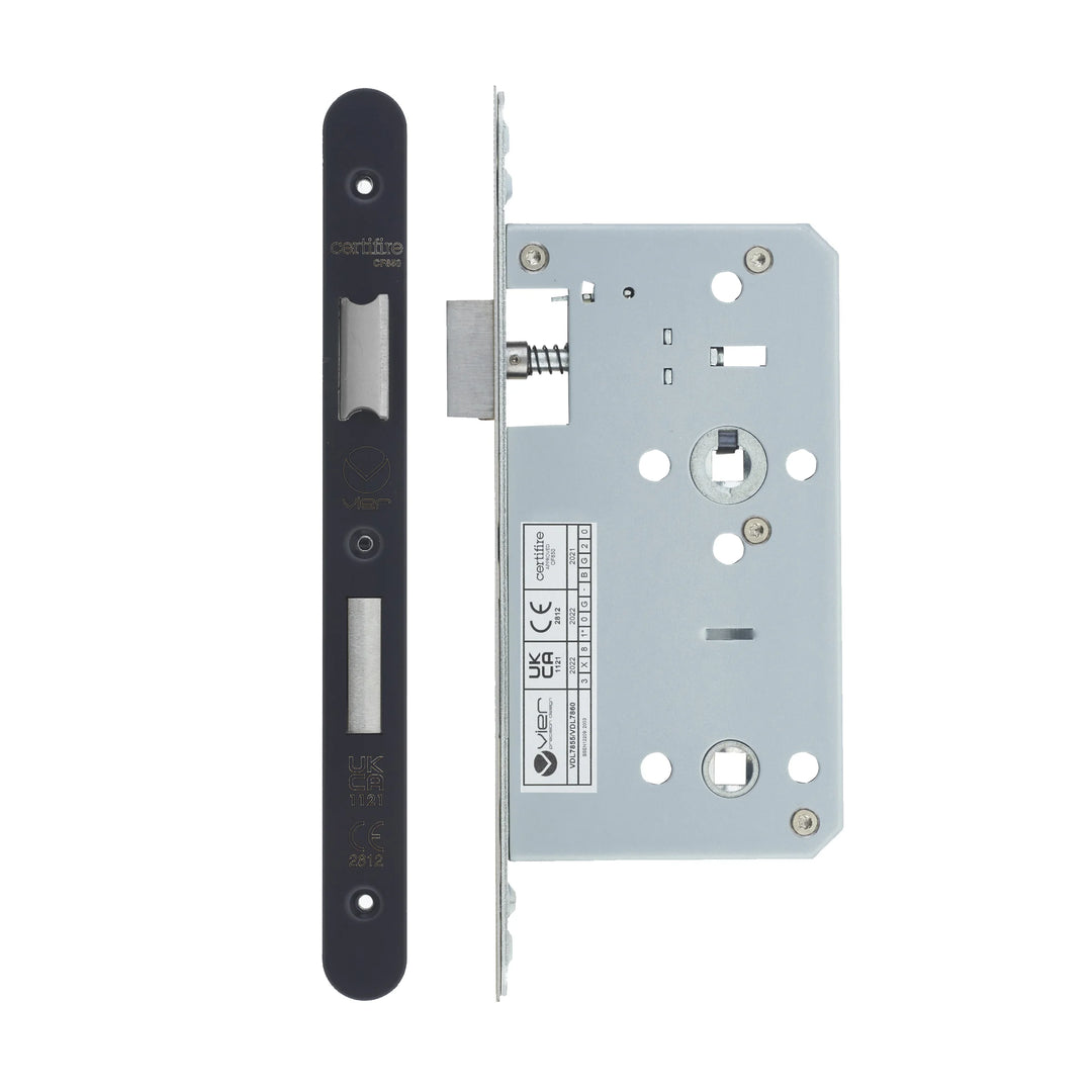 Zoo Hardware European DIN Radius Bathlock - 2 Piece - 60mm