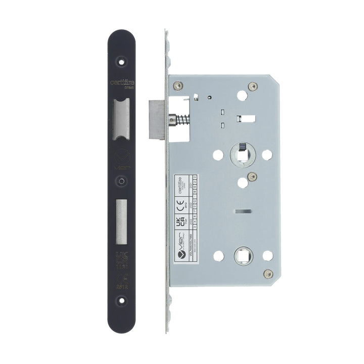 Zoo Hardware European DIN Radius Bathlock - 2 Piece - 60mm
