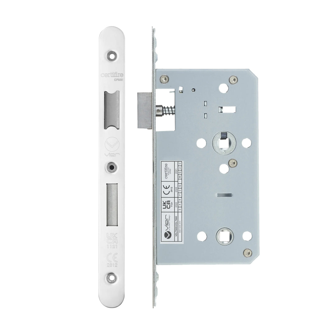 Zoo Hardware European DIN Radius Bathlock - 2 Piece - 60mm