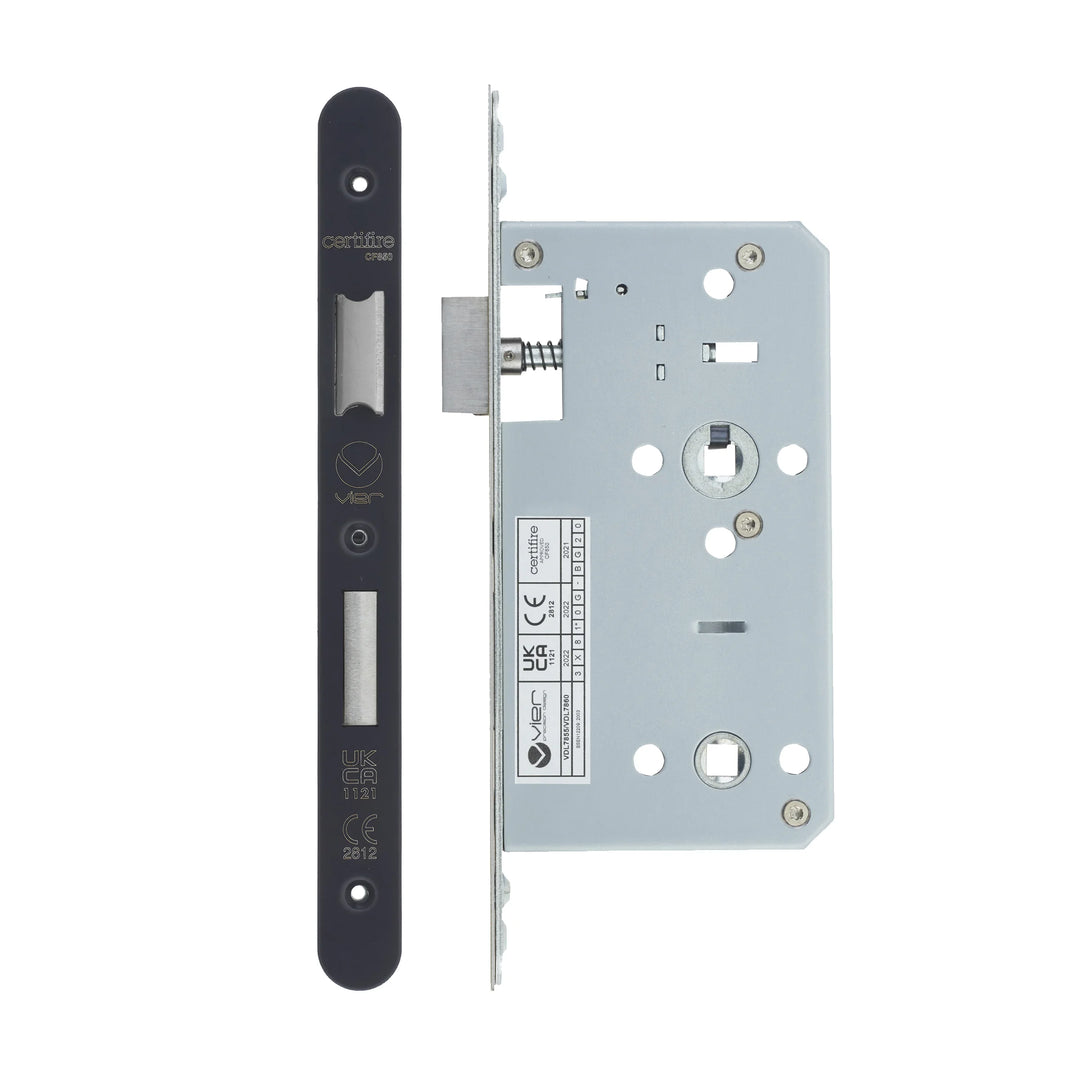 Zoo Hardware European DIN Radius Bathlock - 2 Piece - 60mm