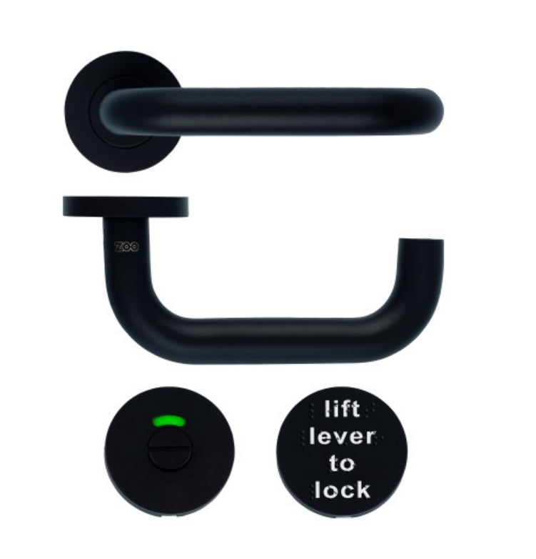 Zoo Hardware Lift to Lock Handle Release Set