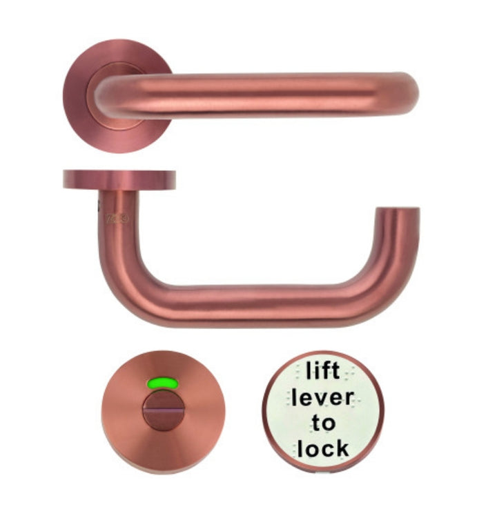 Zoo Hardware Lift to Lock Handle Release Set