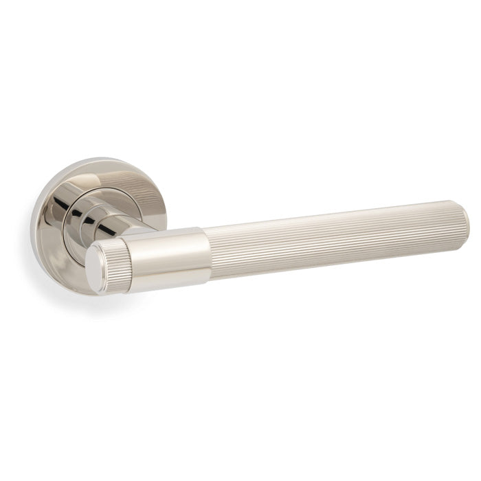 Alexander and Wilks AW242 Kingston Reeded Lever Handle - itfitz