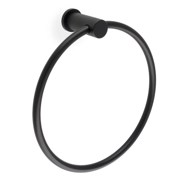 Alexander and Wilks Brunel AW451 Diamond Knurled Towel Ring - itfitz
