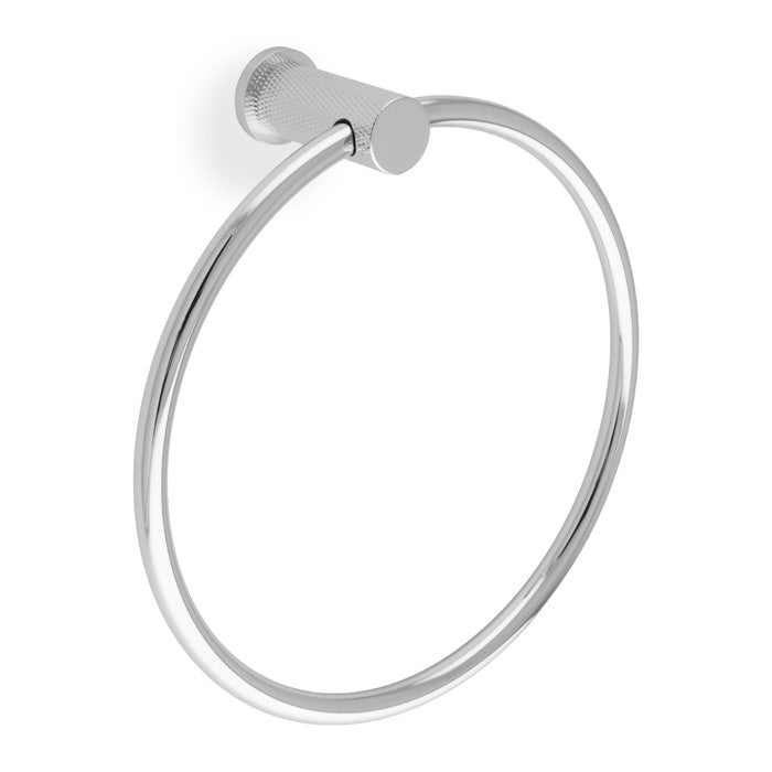Alexander and Wilks Brunel AW451 Diamond Knurled Towel Ring - itfitz