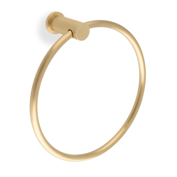 Alexander and Wilks Brunel AW453 Reeded Towel Ring - itfitz
