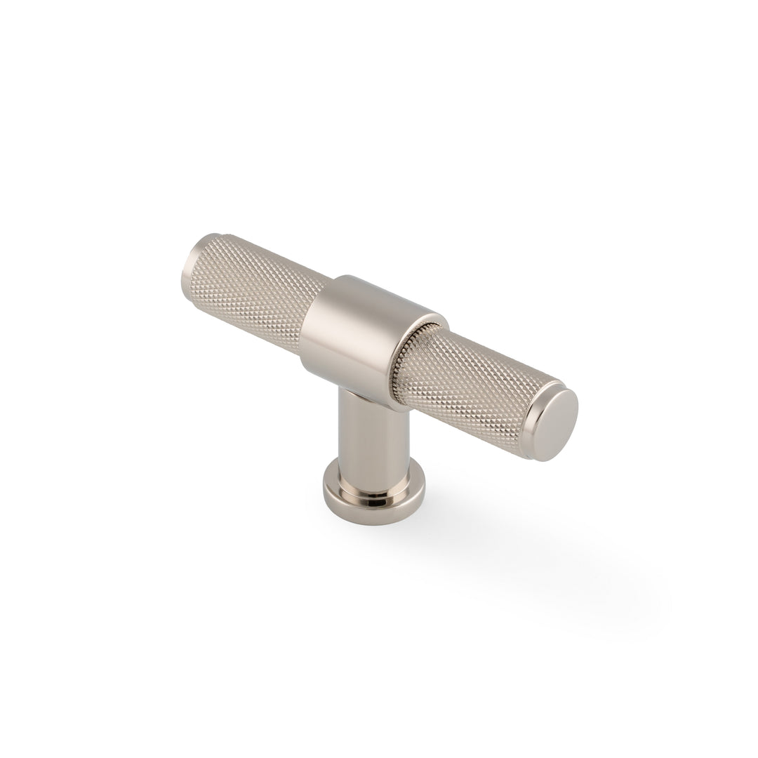 Alexander & Wilks AW838 Kingston Knurled T-Bar Cupboard Knob