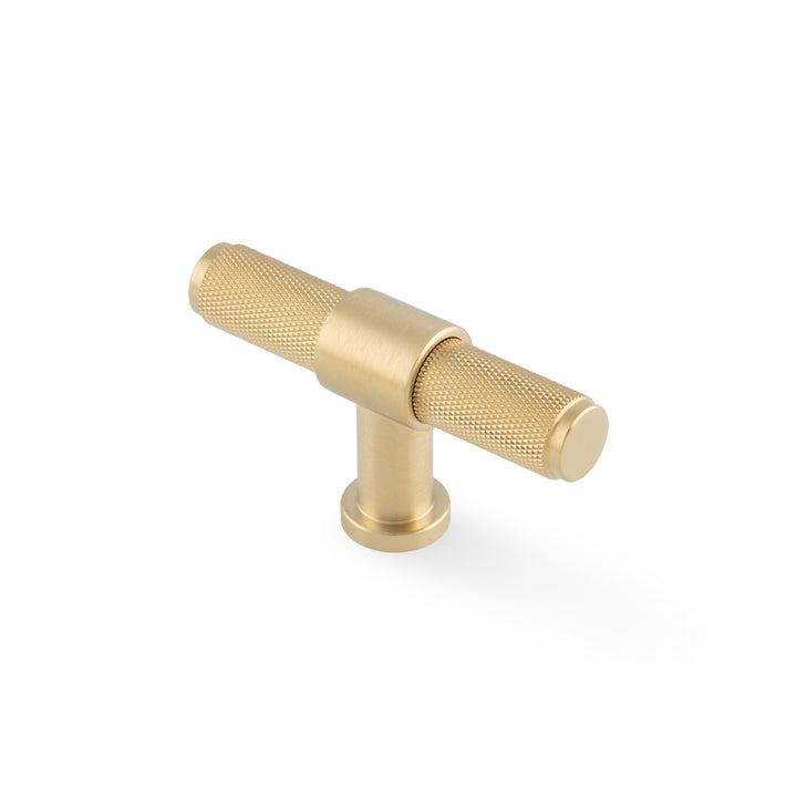 Alexander & Wilks AW838 Kingston Knurled T-Bar Cupboard Knob