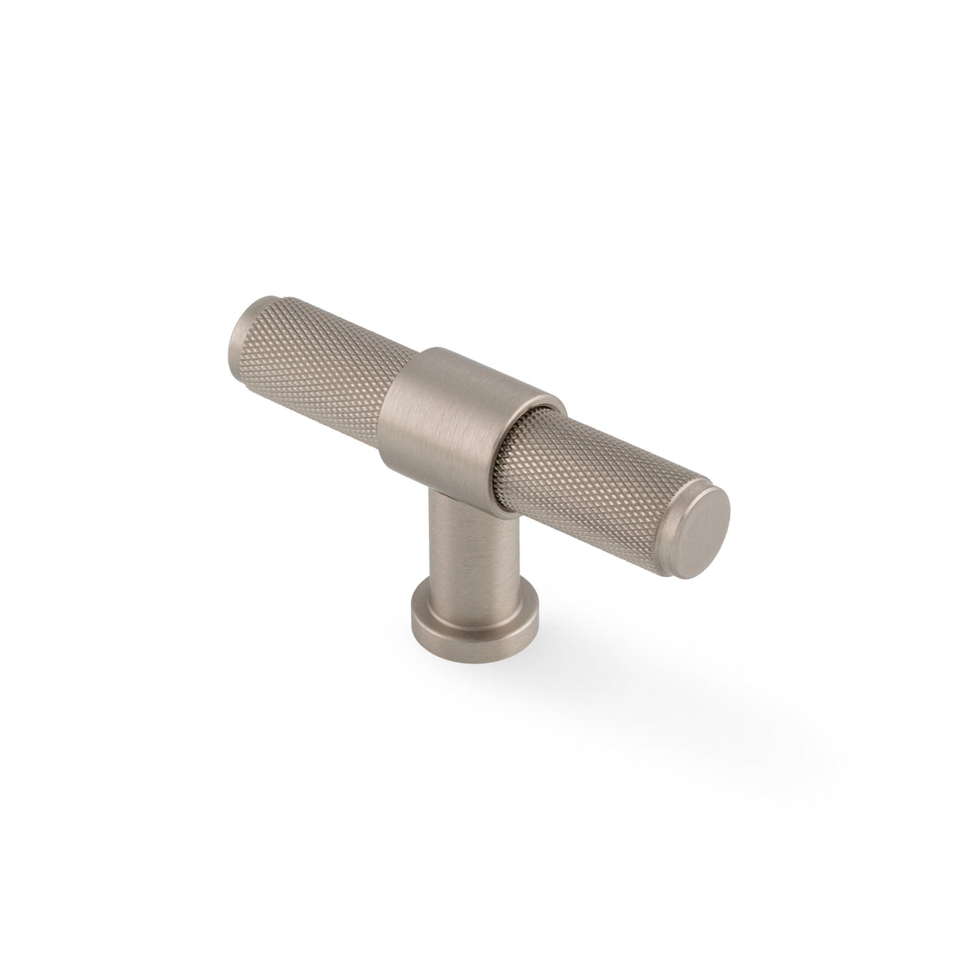 Alexander & Wilks AW838 Kingston Knurled T-Bar Cupboard Knob