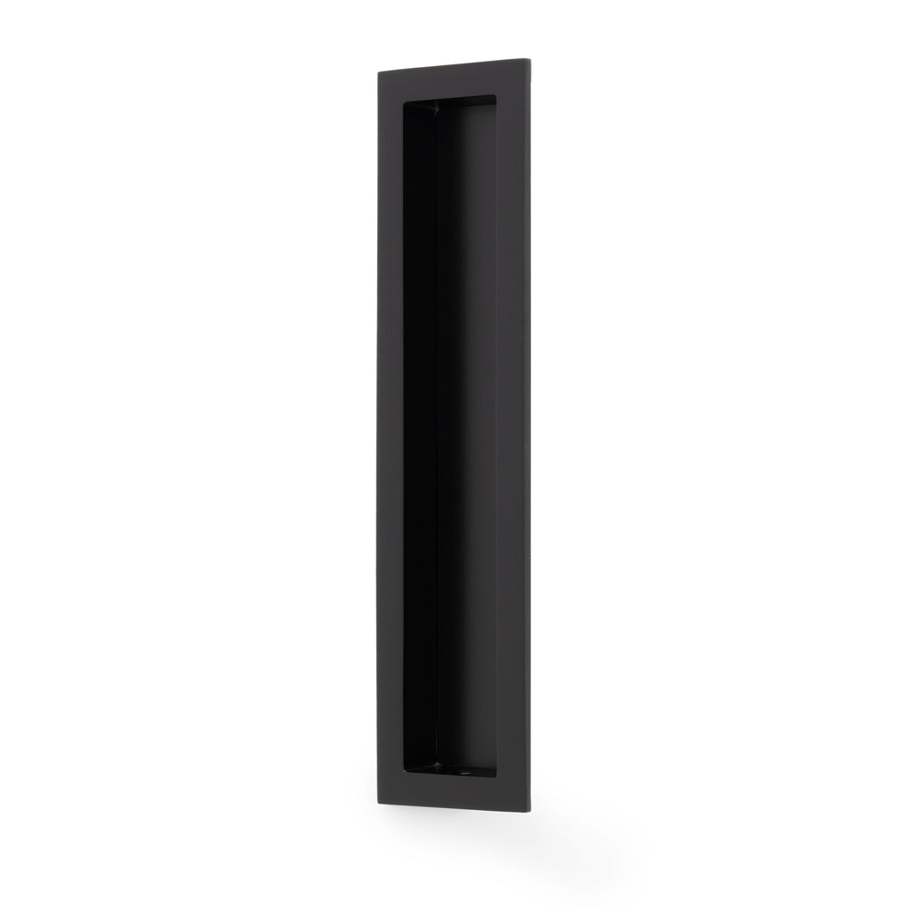 Alexander Wilks AW911 Rectangular Flush Pull - 200mm - black