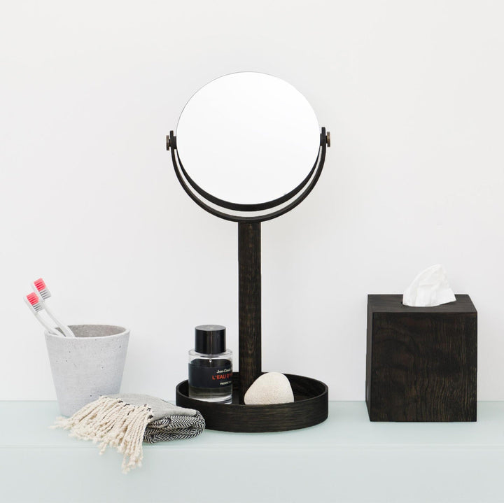 WIREWORKS 63214 Dark Oak Close Up Mirror