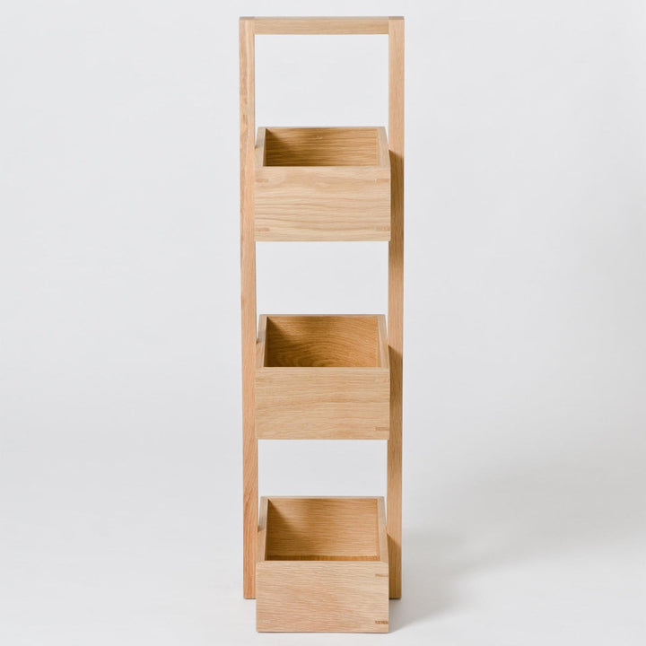 WIREWORKS 63101 Oak Mezza Three Tier Caddy