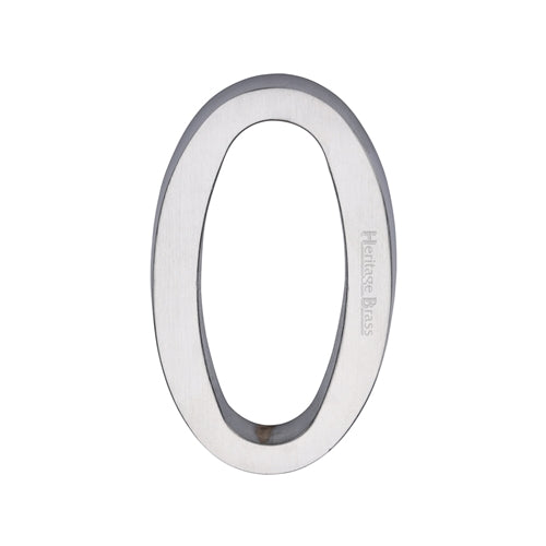 M.Marcus Satin Chrome Numbers