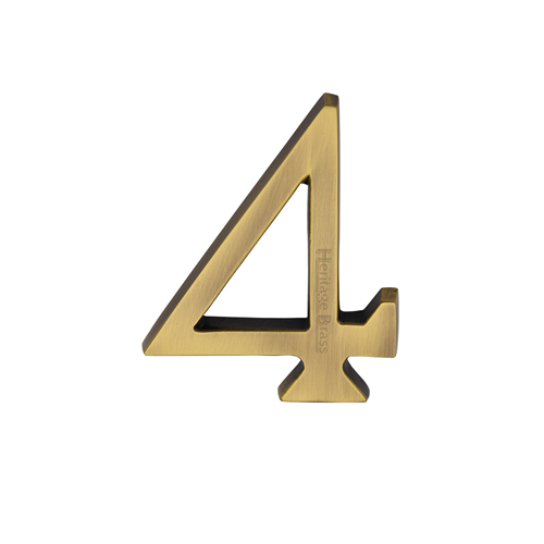 M.Marcus Antique Brass Numbers