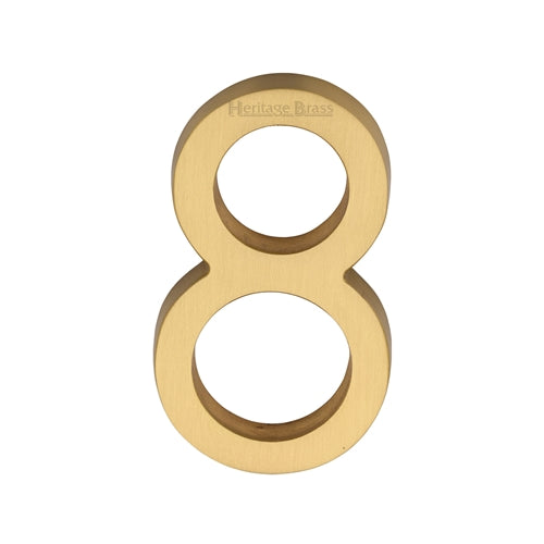 M.Marcus Satin Brass Numbers