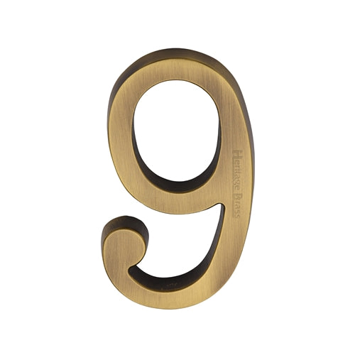 M.Marcus Antique Brass Numbers