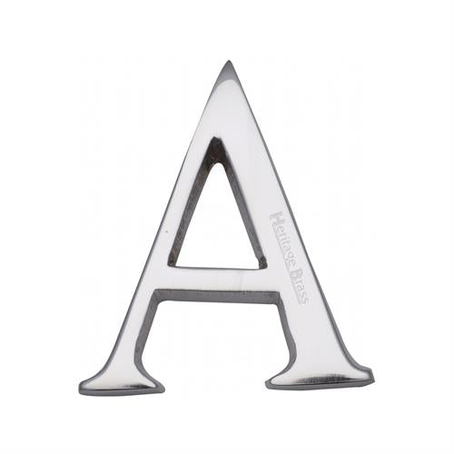 M.Marcus Heritage Brass - Polished Chrome Letters