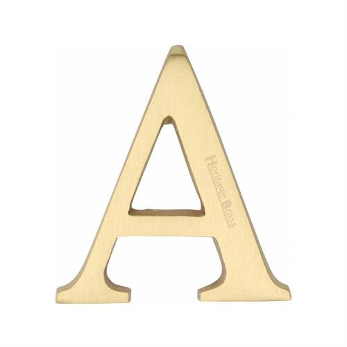 M.Marcus Heritage Brass - Satin Brass Letters