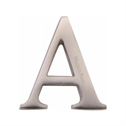 M.Marcus Heritage Brass - Satin Nickel Letters