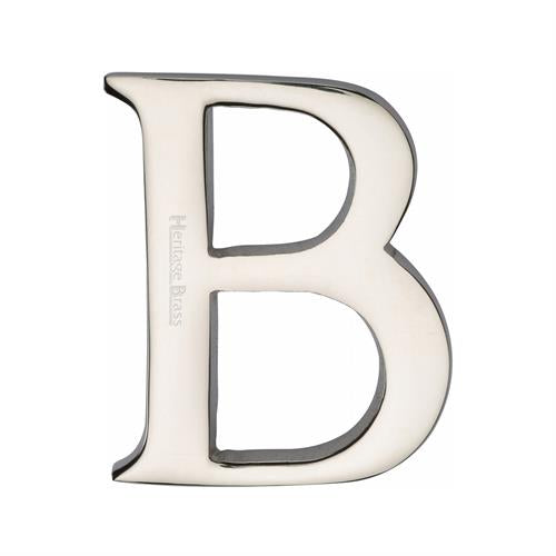 M.Marcus Heritage Brass - Polished Nickel Letters