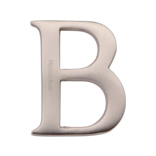 M.Marcus Heritage Brass - Satin Nickel Letters