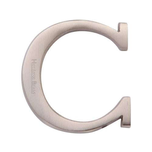 M.Marcus Heritage Brass - Satin Nickel Letters