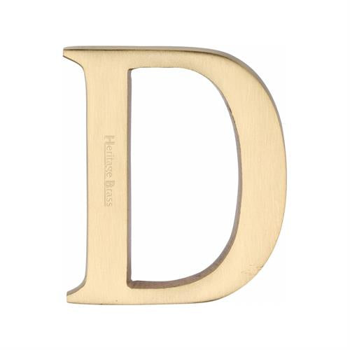 M.Marcus Heritage Brass - Satin Brass Letters