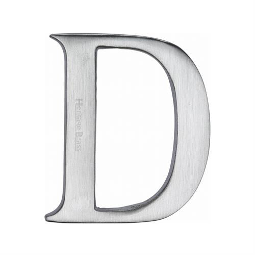 M.Marcus Heritage Brass - Satin Chrome Letters