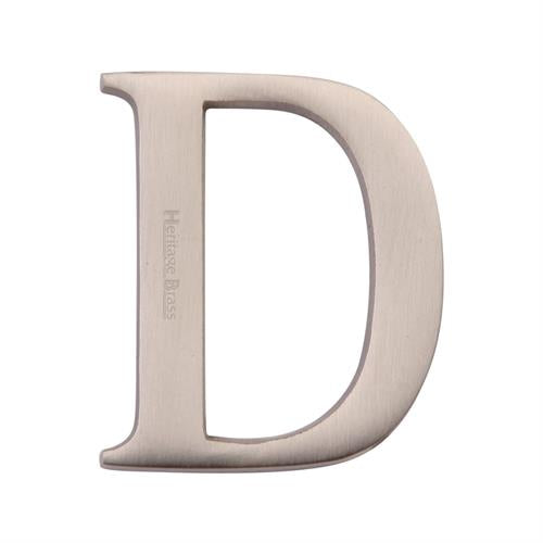 M.Marcus Heritage Brass - Satin Nickel Letters