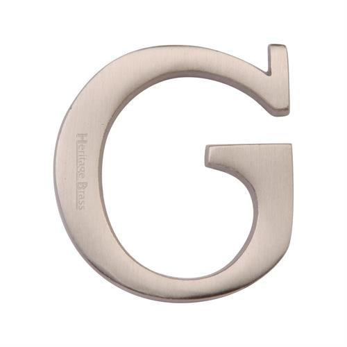 M.Marcus Heritage Brass - Satin Nickel Letters