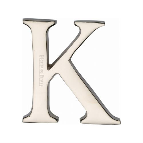 M.Marcus Heritage Brass - Polished Nickel Letters