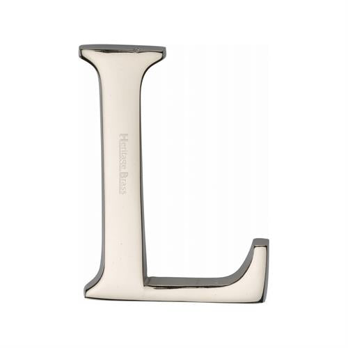 M.Marcus Heritage Brass - Polished Nickel Letters