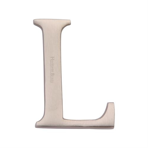 M.Marcus Heritage Brass - Satin Nickel Letters