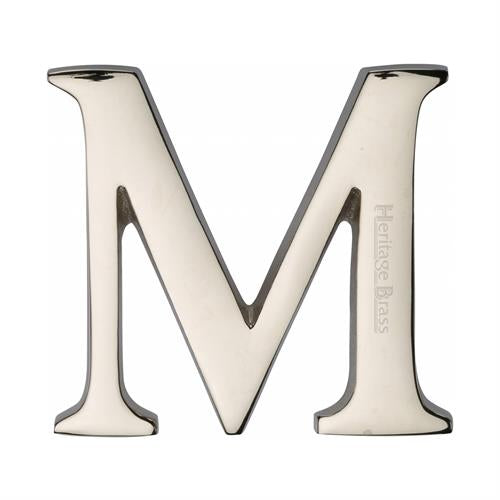 M.Marcus Heritage Brass - Polished Nickel Letters