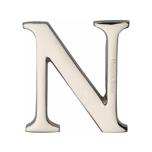 M.Marcus Heritage Brass - Polished Nickel Letters