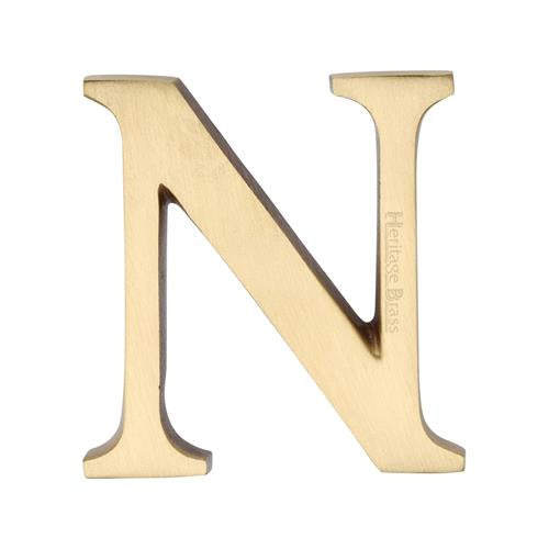 M.Marcus Heritage Brass - Satin Brass Letters