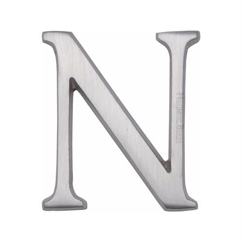 M.Marcus Heritage Brass - Satin Chrome Letters