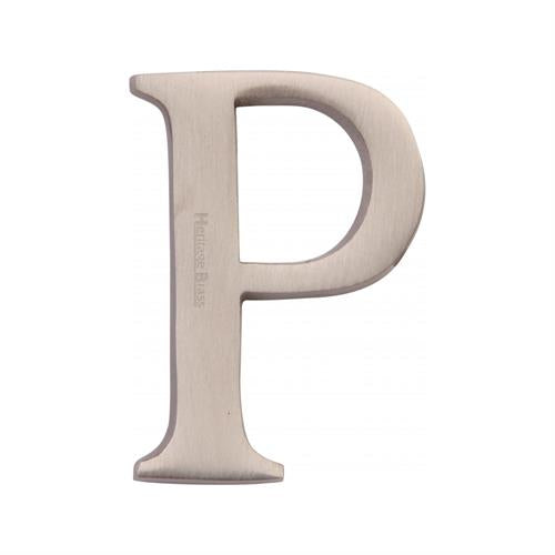 M.Marcus Heritage Brass - Satin Nickel Letters