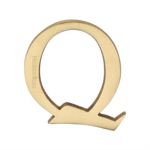M.Marcus Heritage Brass - Satin Brass Letters