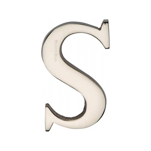 M.Marcus Heritage Brass - Polished Nickel Letters