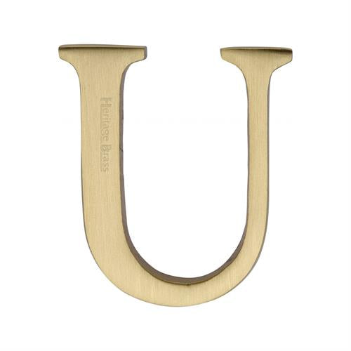 M.Marcus Heritage Brass - Satin Brass Letters