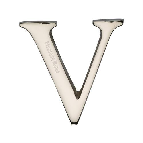 M.Marcus Heritage Brass - Polished Nickel Letters