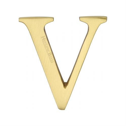 M.Marcus Heritage Brass - Satin Brass Letters