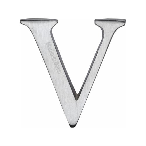 M.Marcus Heritage Brass - Satin Chrome Letters