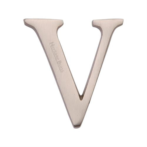 M.Marcus Heritage Brass - Satin Nickel Letters