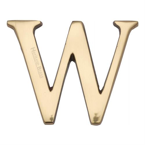 M.Marcus Heritage Brass - Polished Brass Letters