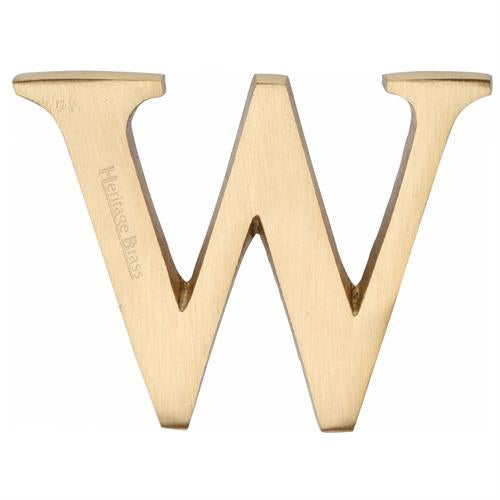 M.Marcus Heritage Brass - Satin Brass Letters