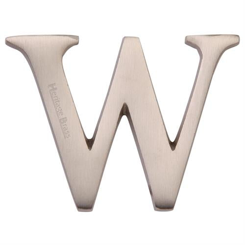 M.Marcus Heritage Brass - Satin Nickel Letters