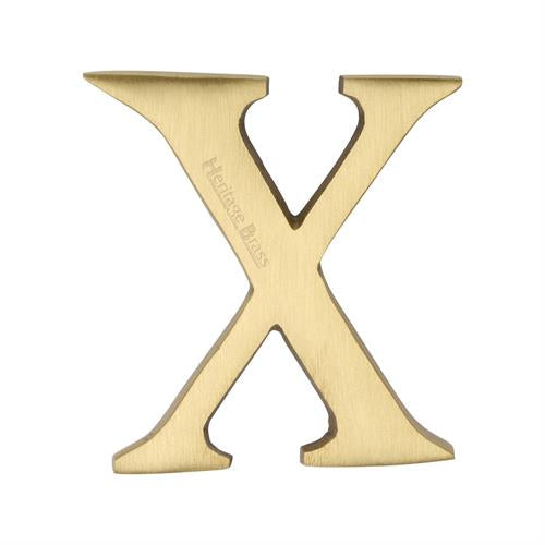 M.Marcus Heritage Brass - Satin Brass Letters