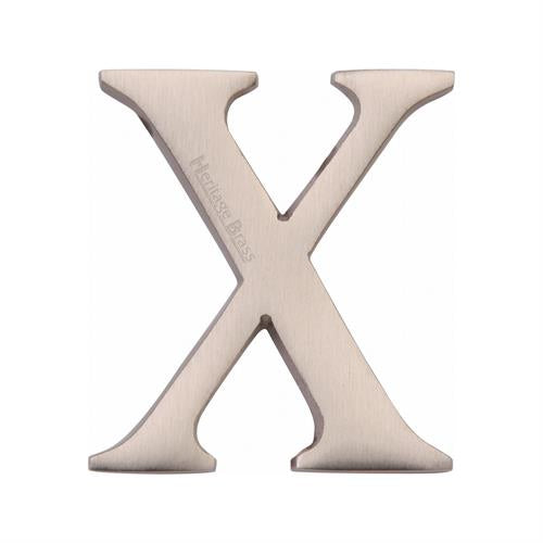 M.Marcus Heritage Brass - Satin Nickel Letters